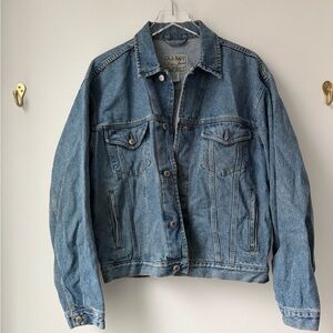 Vintage old navy denim jacket